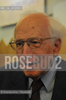 TREVISO 30/03/09 - THE REVISIONIST HISTORIAN ERNST NOLTE ©Graziano Arici/Rosebud2 STORICO REVISIONISTA EBREI