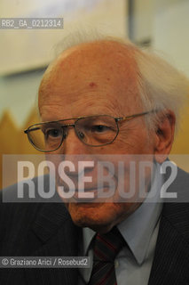 TREVISO 30/03/09 - THE REVISIONIST HISTORIAN ERNST NOLTE ©Graziano Arici/Rosebud2 STORICO REVISIONISTA EBREI