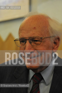 TREVISO 30/03/09 - THE REVISIONIST HISTORIAN ERNST NOLTE ©Graziano Arici/Rosebud2 STORICO REVISIONISTA EBREI