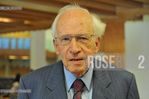 TREVISO 30/03/09 - THE REVISIONIST HISTORIAN ERNST NOLTE ©Graziano Arici/Rosebud2 STORICO REVISIONISTA EBREI