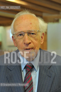 TREVISO 30/03/09 - THE REVISIONIST HISTORIAN ERNST NOLTE ©Graziano Arici/Rosebud2 STORICO REVISIONISTA EBREI