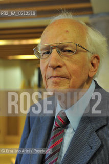 TREVISO 30/03/09 - THE REVISIONIST HISTORIAN ERNST NOLTE ©Graziano Arici/Rosebud2 STORICO REVISIONISTA EBREI