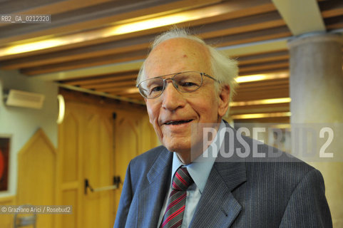 TREVISO 30/03/09 - THE REVISIONIST HISTORIAN ERNST NOLTE ©Graziano Arici/Rosebud2 STORICO REVISIONISTA EBREI