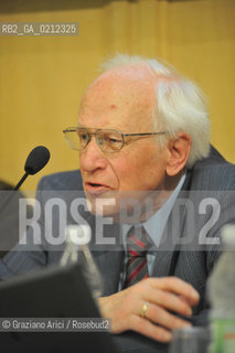 TREVISO 30/03/09 - THE REVISIONIST HISTORIAN ERNST NOLTE ©Graziano Arici/Rosebud2 STORICO REVISIONISTA EBREI