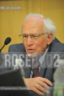 TREVISO 30/03/09 - THE REVISIONIST HISTORIAN ERNST NOLTE ©Graziano Arici/Rosebud2 STORICO REVISIONISTA EBREI