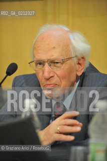 TREVISO 30/03/09 - THE REVISIONIST HISTORIAN ERNST NOLTE ©Graziano Arici/Rosebud2 STORICO REVISIONISTA EBREI