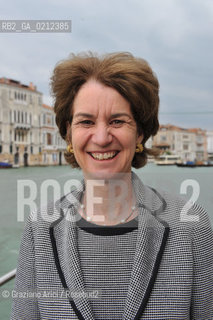 VENICE 23/04/09 - THE PROFESSOR OF GEORGETOWN UNIVERSITY KATHLEEN KENNEDY TOWSEND, GAUGHTER OF BOB KENNEDY ©Graziano Arici/Rosebud2 ECOLOGIA FISICA