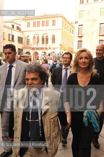 VENICE,16.05.2009. THE MINISTER OF PUBLIC ADMINISTRATION AND INNOVATION, RENATO BRUNETTA © MARTABUSO/ARICI/GRAZIANERI POLITICA MINISTRO