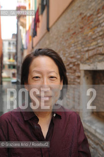 VENEZIA,21.05.2009. PORTRAIT OF THE WRITER GISH JEN © MARTABUSO/ARICI/GRAZIANERI LETTERATURA SCRITTRICE