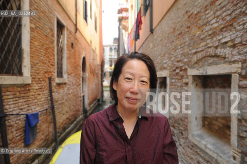 VENEZIA,21.05.2009. PORTRAIT OF THE WRITER GISH JEN © MARTABUSO/ARICI/GRAZIANERI LETTERATURA SCRITTRICE