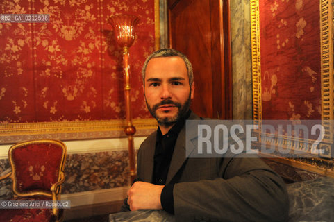 VENICE,22.04.2009. PORTRAIT OF THE WRITER MARCO MANCASSOLA © MARTABUSO/ARICI/GRAZIANERI RITRATTO LETTERATURA