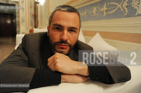 VENICE,22.04.2009. PORTRAIT OF THE WRITER MARCO MANCASSOLA © MARTABUSO/ARICI/GRAZIANERI RITRATTO LETTERATURA