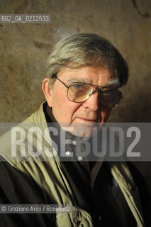VENICE, 20.05.2009. PORTRAIT OF THE WRITER ROBERT COOVER © MARTABUSO/ARICI/GRAZIANERI LETTERATURA