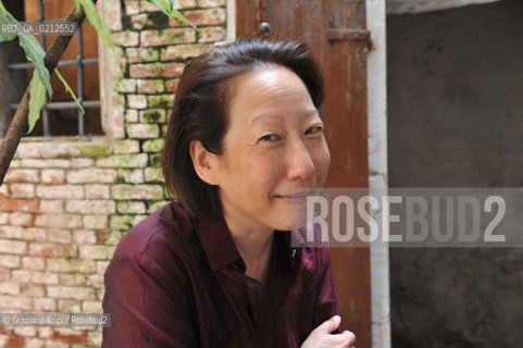VENEZIA 21/05/09 - THE WRITER GISH JEN ©Graziano Arici/Rosebud2 LETTERATURA POESIA