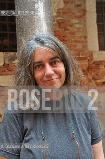 VENEZIA 21/05/09 - THE WRITER IOANNA KARISTIANI ©Graziano Arici/Rosebud2 LETTERATURA POESIA