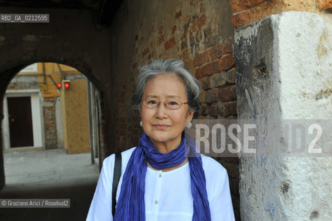 VENEZIA 21/05/09 - THE WRITER ZHANG JIE ©Graziano Arici/Rosebud2 LETTERATURA POESIA