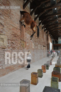05.06.2009. THE NEW CONTEMPORARY ART CENTRE- FRANCOIS PINAULT FOUNDATION AT PUNTA DELLA DOGANA : THE NEW MODERN ART MUSEUM IN VENICE ©Graziano Arici/Rosebud2 ARTE MUSEO