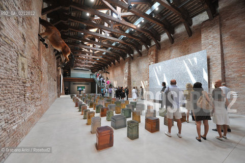 05.06.2009. THE NEW CONTEMPORARY ART CENTRE- FRANCOIS PINAULT FOUNDATION AT PUNTA DELLA DOGANA : THE NEW MODERN ART MUSEUM IN VENICE ©Graziano Arici/Rosebud2 ARTE MUSEO