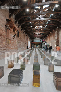 05.06.2009. THE NEW CONTEMPORARY ART CENTRE- FRANCOIS PINAULT FOUNDATION AT PUNTA DELLA DOGANA : THE NEW MODERN ART MUSEUM IN VENICE ©Graziano Arici/Rosebud2 ARTE MUSEO