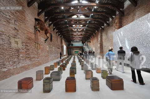 05.06.2009. THE NEW CONTEMPORARY ART CENTRE- FRANCOIS PINAULT FOUNDATION AT PUNTA DELLA DOGANA : THE NEW MODERN ART MUSEUM IN VENICE ©Graziano Arici/Rosebud2 ARTE MUSEO