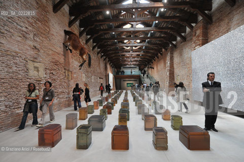 05.06.2009. THE NEW CONTEMPORARY ART CENTRE- FRANCOIS PINAULT FOUNDATION AT PUNTA DELLA DOGANA : THE NEW MODERN ART MUSEUM IN VENICE ©Graziano Arici/Rosebud2 ARTE MUSEO