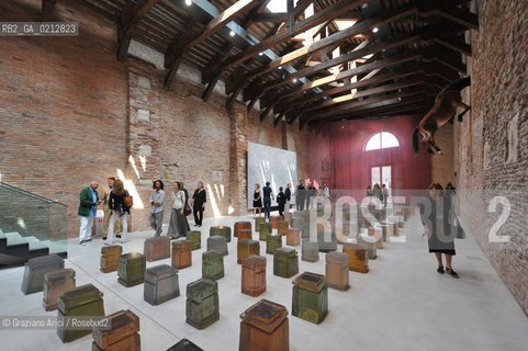 05.06.2009. THE NEW CONTEMPORARY ART CENTRE- FRANCOIS PINAULT FOUNDATION AT PUNTA DELLA DOGANA : THE NEW MODERN ART MUSEUM IN VENICE ©Graziano Arici/Rosebud2 ARTE MUSEO
