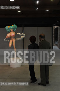 05.06.2009. THE NEW CONTEMPORARY ART CENTRE- FRANCOIS PINAULT FOUNDATION AT PUNTA DELLA DOGANA : THE NEW MODERN ART MUSEUM IN VENICE - TAKASHI MURAKAMI WORK ©Graziano Arici/Rosebud2 ARTE MUSEO