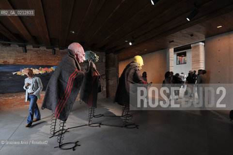 05.06.2009. THE NEW CONTEMPORARY ART CENTRE- FRANCOIS PINAULT FOUNDATION AT PUNTA DELLA DOGANA : THE NEW MODERN ART MUSEUM IN VENICE -THOMAS SCHUTTE WORK ©Graziano Arici/Rosebud2 ARTE MUSEO