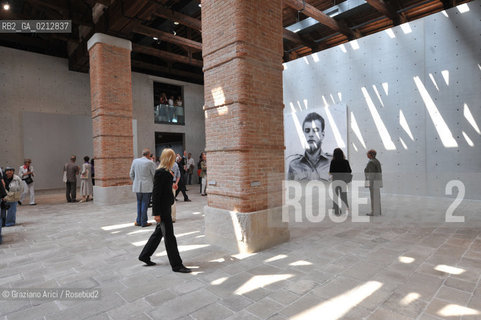05.06.2009. THE NEW CONTEMPORARY ART CENTRE- FRANCOIS PINAULT FOUNDATION AT PUNTA DELLA DOGANA : THE NEW MODERN ART MUSEUM IN VENICE - RUDOLF STINGEL WORKS ©Graziano Arici/Rosebud2 ARTE MUSEO