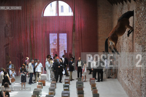 05.06.2009. THE NEW CONTEMPORARY ART CENTRE- FRANCOIS PINAULT FOUNDATION AT PUNTA DELLA DOGANA : THE NEW MODERN ART MUSEUM IN VENICE ©Graziano Arici/Rosebud2 ARTE MUSEO