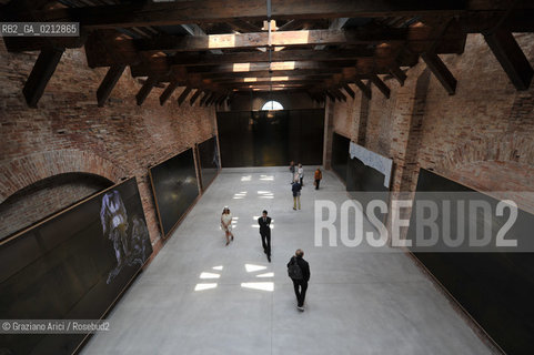 05.06.2009. THE NEW CONTEMPORARY ART CENTRE- FRANCOIS PINAULT FOUNDATION AT PUNTA DELLA DOGANA : THE NEW MODERN ART MUSEUM IN VENICE ©Graziano Arici/Rosebud2 ARTE MUSEO