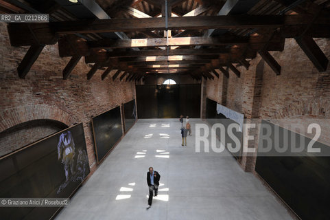 05.06.2009. THE NEW CONTEMPORARY ART CENTRE- FRANCOIS PINAULT FOUNDATION AT PUNTA DELLA DOGANA : THE NEW MODERN ART MUSEUM IN VENICE ©Graziano Arici/Rosebud2 ARTE MUSEO