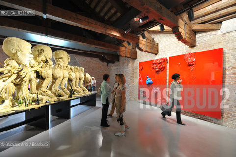 05.06.2009. THE NEW CONTEMPORARY ART CENTRE- FRANCOIS PINAULT FOUNDATION AT PUNTA DELLA DOGANA : THE NEW MODERN ART MUSEUM IN VENICE - PAUL MCCARTHY WORK ©Graziano Arici/Rosebud2 ARTE MUSEO