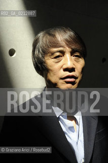 VENICE,03.06.2009. OPENING OF THE NEW CONTEMPORARY ART CENTRE- FRANCOIS PINAULT FOUNDATION AT PUNTA DELLA DOGANA: THE JAPANESE ARCHITECT TADAO ANDO © MARTABUSO/ARICI/GRAZIANERI