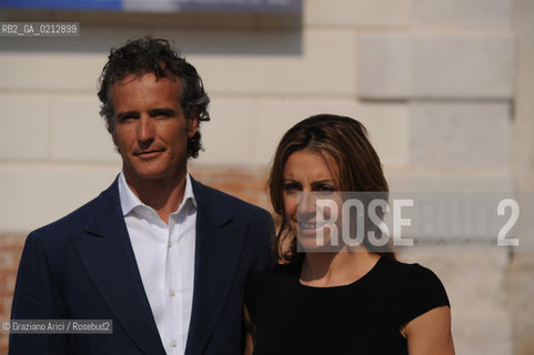 VENICE,04.06.2009.  THE OPENING OF THE NEW CONTEMPORARY ART CENTRE- FRANCOIS PINAULT FOUNDATION AT PUNTA DELLA DOGANA.EXHIBITION MAPPING THE STUDIO. ALESSANDRO BENETTON E DEBORAH COMPAGNONI. .© MARTABUSO/ARICI/GRAZIANERI