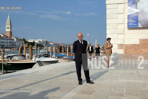 © 03/06/09 - - Venezia - Museo Punta della Dogana - Red Carpet - Francesco Bonami ©Graziano Arici/Rosebud2
