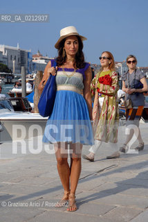 © 03/06/09 - - Venezia - Museo Punta della Dogana - Red Carpet - Cristina Bucellati ©Graziano Arici/Rosebud2