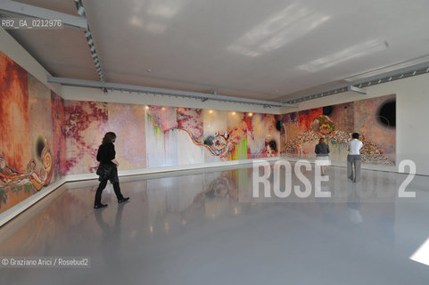 05.06.2009. PALAZZO GRASSI : EXPOSITION MAPPING THE STUDIO - TAKASHI MURAKAMI ©Graziano Arici/Rosebud2 ARTE MUSEO PINAULT