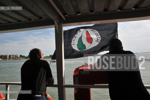 VENEZIA 30/05/09 - DEMONSTRATION OF THE PARTY MOVIMENTO SOCIALE FIAMMA TRICOLORE IN VENICE ©Graziano Arici/Rosebud2 FASCISTI FASCISMO DESTRA