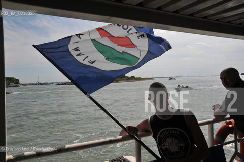 VENEZIA 30/05/09 - DEMONSTRATION OF THE PARTY MOVIMENTO SOCIALE FIAMMA TRICOLORE IN VENICE ©Graziano Arici/Rosebud2 FASCISTI FASCISMO DESTRA