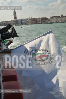 VENEZIA 30/05/09 - DEMONSTRATION OF THE PARTY MOVIMENTO SOCIALE FIAMMA TRICOLORE IN VENICE ©Graziano Arici/Rosebud2 FASCISTI FASCISMO DESTRA
