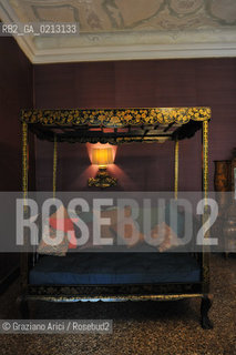 VENICE 21/06/09 - THE FASHION DESIGNER PIERRE CARDIN IN HIS PALACE IN VENICE CA BRAGADIN  : THE PALACE IN THE 18TH CENTURY WAS THE PALACE WHERE LIVED THE WELL KNOWN LIBERTINE GIACOMO CASANOVA  ©Graziano Arici/Rosebud2 MODA STILISTA