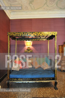 VENICE 21/06/09 - THE FASHION DESIGNER PIERRE CARDIN IN HIS PALACE IN VENICE CA BRAGADIN  : THE PALACE IN THE 18TH CENTURY WAS THE PALACE WHERE LIVED THE WELL KNOWN LIBERTINE GIACOMO CASANOVA  ©Graziano Arici/Rosebud2 MODA STILISTA