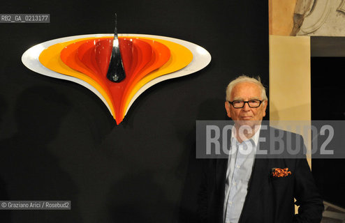 VENICE 21/06/09 - THE FASHION DESIGNER PIERRE CARDIN IN THE SHOW -ROOM OF HIS FORNITURE IN HIS PALACE IN VENICE CA BRAGADIN  : THE PALACE IN THE 18TH CENTURY WAS THE PALACE WHERE LIVED THE WELL KNOWN LIBERTINE GIACOMO CASANOVA  ©Graziano Arici/Rosebud2 MODA STILISTA