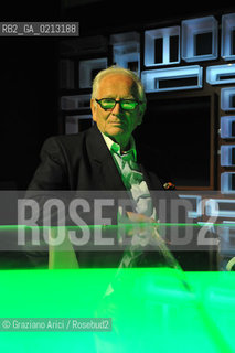 VENICE 21/06/09 - THE FASHION DESIGNER PIERRE CARDIN IN THE SHOW -ROOM OF HIS FORNITURE IN HIS PALACE IN VENICE CA BRAGADIN  : THE PALACE IN THE 18TH CENTURY WAS THE PALACE WHERE LIVED THE WELL KNOWN LIBERTINE GIACOMO CASANOVA  ©Graziano Arici/Rosebud2 MODA STILISTA