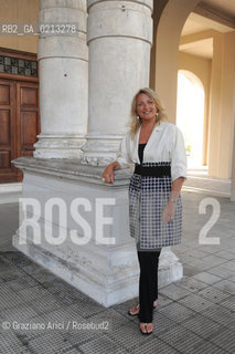 VENEZIA LUGLIO 2009 - LA PRESIDENTE DELLA PROVINCIA DI VENEZIA FRANCESCA ZACCARIOTTO © MARTABUSO/Graziano Arici/Rosebud2