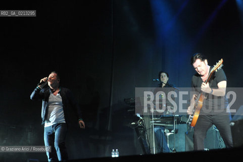 VENICE 25/07/09 - JIM KERR AND THE SIMPLE MINDS IN CONCERT IN VENICE ©Graziano Arici/Rosebud2 MUSICA POP ROCK