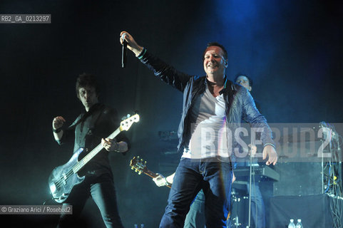 VENICE 25/07/09 - JIM KERR AND THE SIMPLE MINDS IN CONCERT IN VENICE ©Graziano Arici/Rosebud2 MUSICA POP ROCK