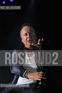 VENICE 25/07/09 - JIM KERR AND THE SIMPLE MINDS IN CONCERT IN VENICE ©Graziano Arici/Rosebud2 MUSICA POP ROCK