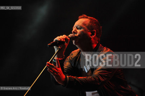 VENICE 25/07/09 - JIM KERR AND THE SIMPLE MINDS IN CONCERT IN VENICE ©Graziano Arici/Rosebud2 MUSICA POP ROCK